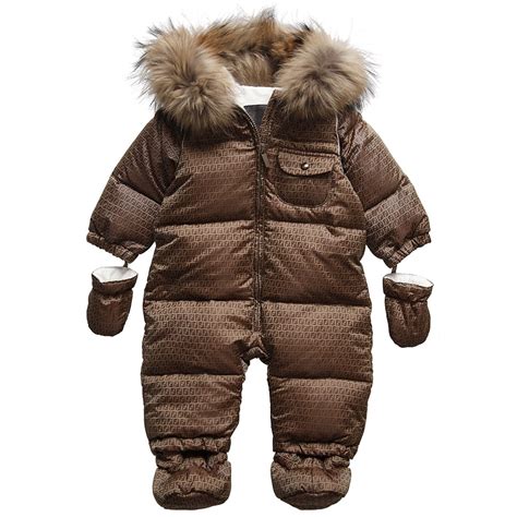 infant fendi shoes|fendi baby snowsuit.